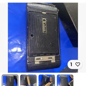 Kodak Classic Black Camera with Silver Accents